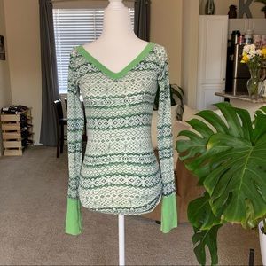 Free People Long Sleeve Shirt